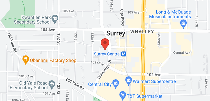 map of 3605 13438 CENTRAL AVENUE